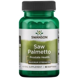 SWANSON Saw Palmetto extract 320mg 60kapsułek cena 105,50zł