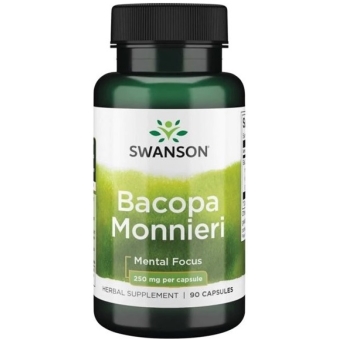 SWANSON Bacopa Monniera BaCognize 90kapsułek cena 50,50zł