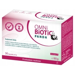 OMNi-BiOTiC PANDA - probiotyk dla kobiet w ciąży i dzieci 30saszetek cena 188,95zł