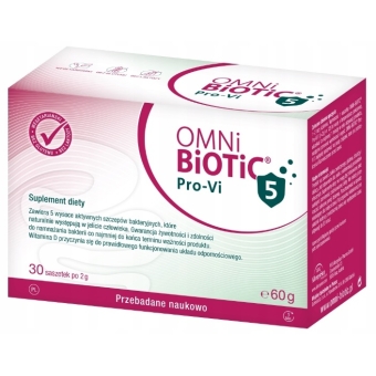 OMNi-BiOTiC Pro-Vi 5 30saszetek cena 198,95zł