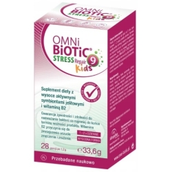 OMNi-BiOTiC STRESS Repair 9 Kids 28saszetek cena 134,85zł