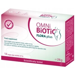 OMNi-BiOTiC FLORA plus 14saszetek cena 98,95zł