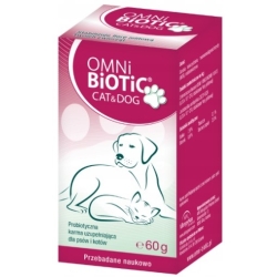 OMNi-BiOTiC Cat & Dog probiotyk dla psa i kota 60g cena 148,95zł