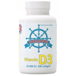 Navigator Witamina D3 10000IU 240kapsułek cena 80,80zł