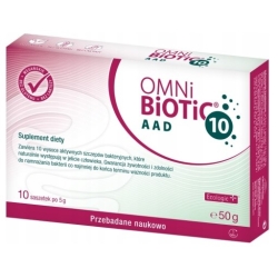 OMNi-BiOTiC 10 AAD 10saszetek cena 78,95zł