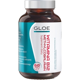 GLOE Witamina B12 60kapsułek cena 49,90zł