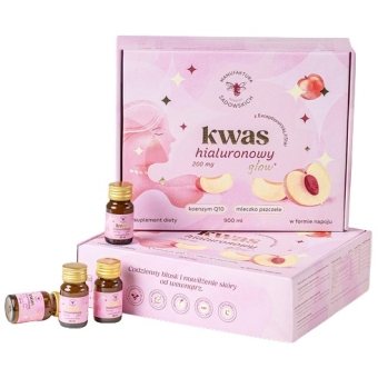 Kwas hialuronowy Glow+ 30ml x 30sztuk Pasieki Rodziny Sadowskich cena 228,90zł