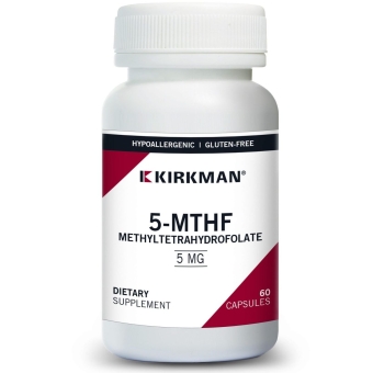 Kirkman 5-MTHF 5mg (Hypoallergenic) 60kapsułek OSTATNIA SZTUKA cena 347,00zł