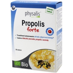 Physalis Propolis forte 30tabletek cena 33,19zł