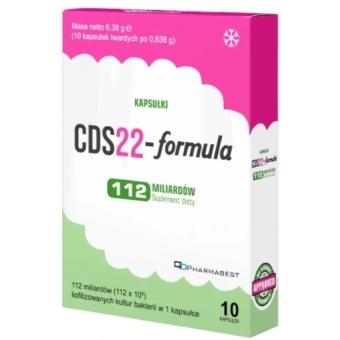 Vivomixx CDS22-formula 112mld probiotyk 10kapsułek cena 58,50zł