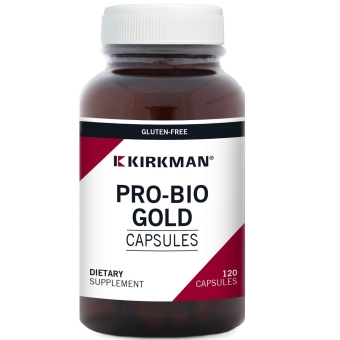 Kirkman Pro-Bio Gold™ (Hypoallergenic) probiotyk 120kapsułek OSTATNIE SZTUKI W TEJ CENIE! cena 349,90zł