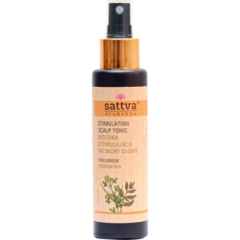 Sattva wcierka do skóry głowy stymulująca wzrost kozieradka 100 ml cena 28,75zł