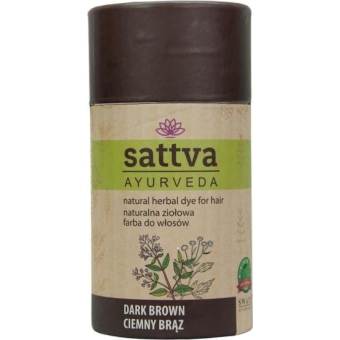 Sattva henna ciemny brąz ECO 150 g cena 28,65zł