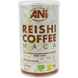 Kawa rozpuszczalna Reishi + Maca BIO 100g Ani cena 30,35zł