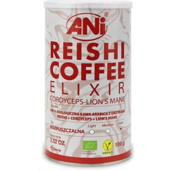 Kawa rozpuszczalna Reishi Elixir BIO 100g Ani  cena 30,35zł