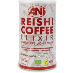 Kawa rozpuszczalna Reishi Elixir BIO 100g Ani  cena 30,35zł
