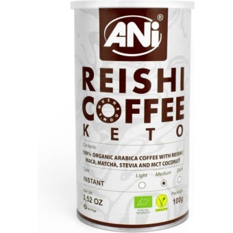 Kawa rozpuszczalna Arabica z Reishi KETO BIO 100 g ANI cena 30,09zł