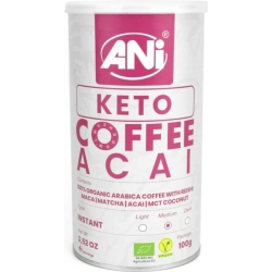Kawa rozpuszczalna Arabica z Reishi KETO Acai BIO 100 g ANI cena 35,99zł