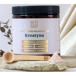 MYQO Pozytywnie naładowana kreatyna w proszku 300g cena 109,00zł