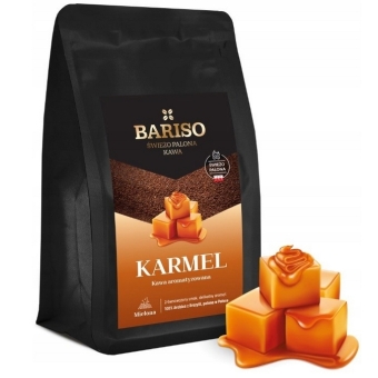 Bariso Kawa mielona Karmel 200g cena 27,90zł