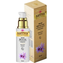 Krem do twarzy Pro-Age na noc 50 ml Sattva cena 49,25zł
