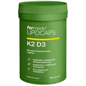 ForMeds LIPOCAPS K2D3 60kapsułek cena 76,49zł