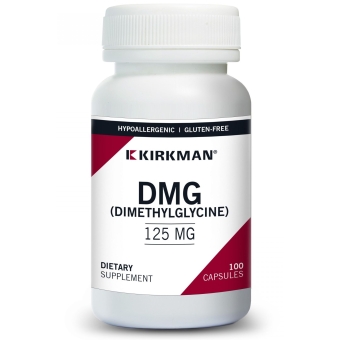 Kirkman DMG (Dimethylglycine) 125 mg (Hypoallergenic) 250kapsułek cena 330,90zł