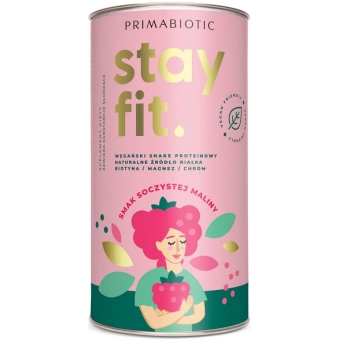 Primabiotic Stay Fit malinowe 500g cena 71,00zł