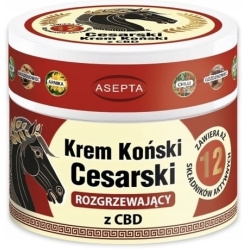Krem Koński Cesarski rozgrzewający z CBD 50ml cena 46,90zł