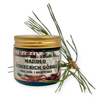 Mazidło Żywieckich górali moc ziół i kostyfołu 60ml Kopiec Zdrowia cena 49,00zł