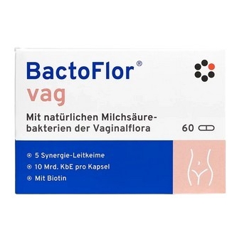 Dr Enzmann BactoFlor® VAG Probiotyk + biotyna 60kapsułek Mito-Pharma cena 235,00zł