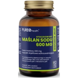 PureoHealth Maślan sodu 60kapsułek cena 47,50zł