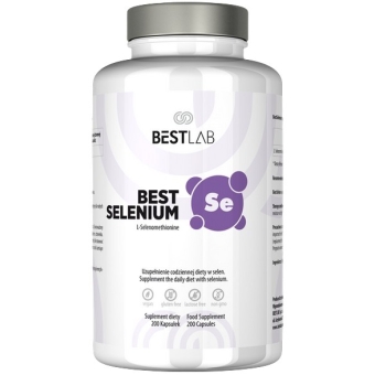BestLab BestSelenium 200kapsułek cena 58,65zł