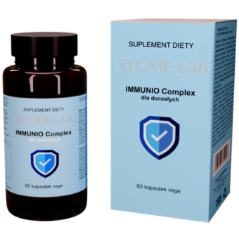 Sygme Lab IMMUNIO Complex dla dorosłych 60kapsułek cena 54,90zł