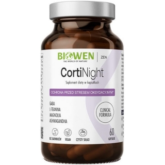 Biowen CortiNight 60kapsułek cena 84,99zł