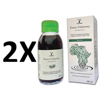 Zestaw dwupak Kikaboni Kwas fulwowy 100ml cena 49,00zł