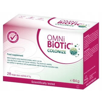 OMNi-BiOTiC Colonize 3g 28saszetek cena 198,89zł