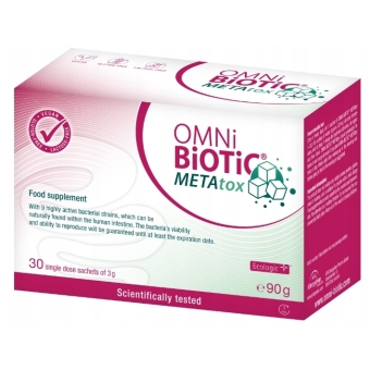 OMNi-BiOTiC METAtox 3g 30saszetek cena 208,90zł