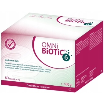 OMNi-BiOTiC 6 60saszetek cena 498,00zł