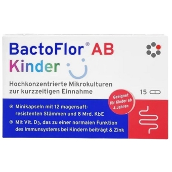 Dr Enzmann BactoFlor AB KINDER 15kapsułek Mito-Pharma cena 83,00zł
