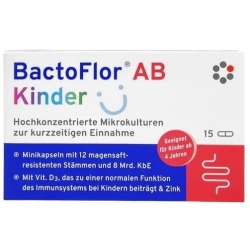 Dr Enzmann BactoFlor AB KINDER 15kapsułek Mito-Pharma cena 83,00zł