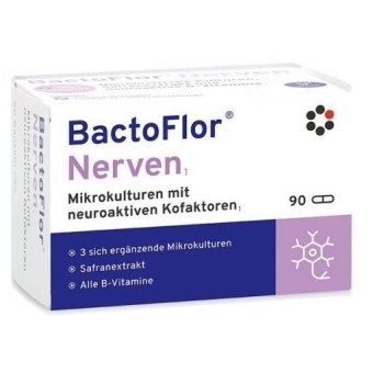 Dr Enzmann BactoFlor Nerven 90kapsułek Mito-Pharma cena 247,00zł