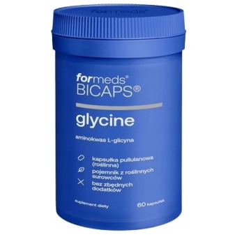 Formeds BICAPS Glycine 60kapsułek cena 30,99zł
