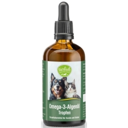 Tierlieb Omega 3 Olej z alg 100ml cena 66,90zł