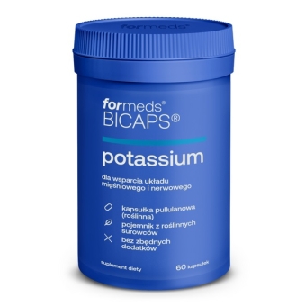Formeds BICAPS Potassium 60kapsułek cena 27,49zł