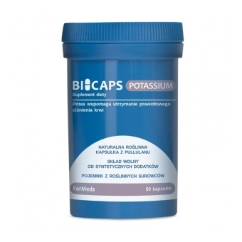 Formeds BICAPS Potassium 60kapsułek cena 24,79zł