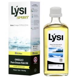 Lysi Tran islandzki SPORT cytrynowy 240ml cena 58,90zł