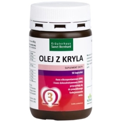 Sanct Bernhard Olej z kryla antarktycznego - EPA i DHA, astaksantyna 90kapsułek cena 77,50zł