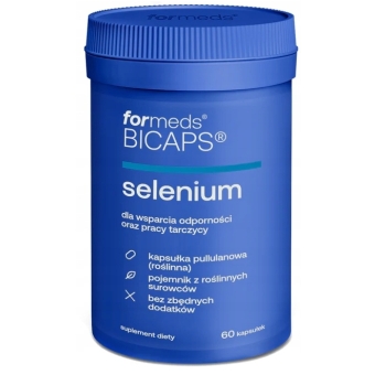 Formeds Bicaps Selenium 200mcg 60kapsułek cena 27,48zł