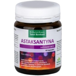 Sanct Berhnard Astaksantyna 60kapsułek cena 89,90zł